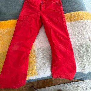 Bogner fire and ice red ski pants